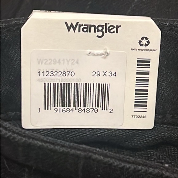 NWT Wrangler Bonnie 683 Pinstripe Loose flare Jeans 29/34 - Picture 7 of 9